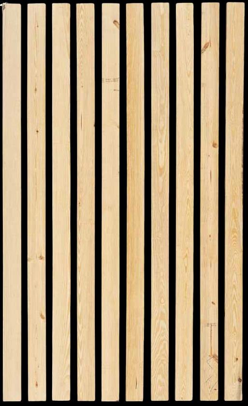 Pino Amarillo del Sur cepillado S4S grado No. 1